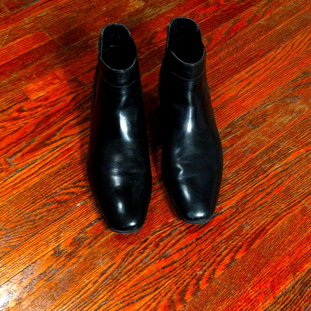 Men's Calvin Klein Chelsea dress boots.